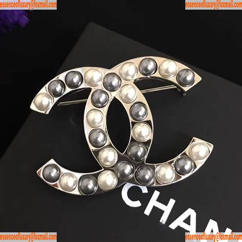 coco chanel brooch replica white|Chanel brooches for sale.